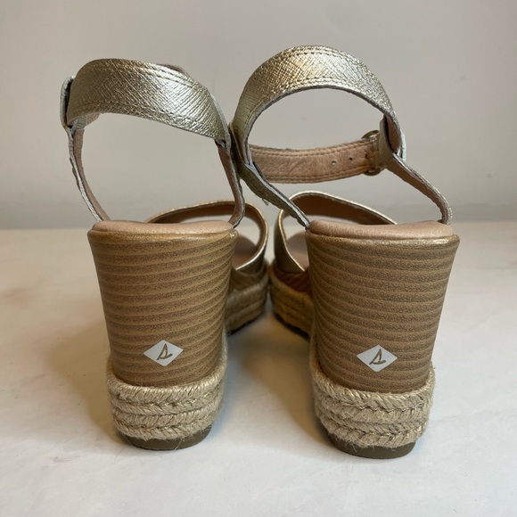 SPERRY Fairwater Plushwave Wedge Gold - Picture 5 of 11